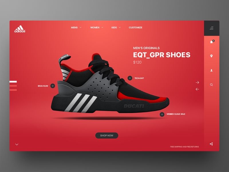 Modern WordPress Ecommerce Website with WooCommerce